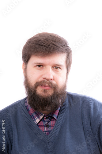 man with a beard
