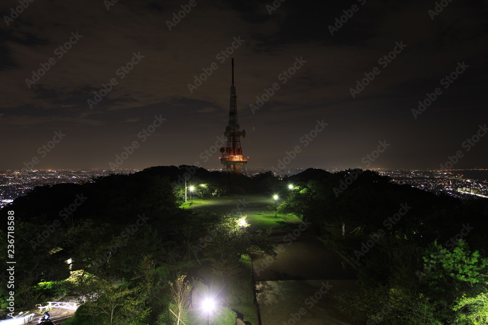 湘南平　夜景