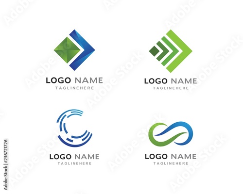 Business Finance professional logo template