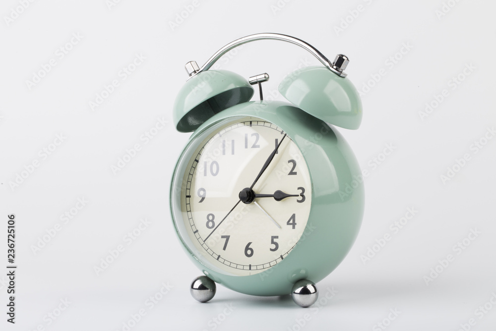 Alarm Clock Isolated On White