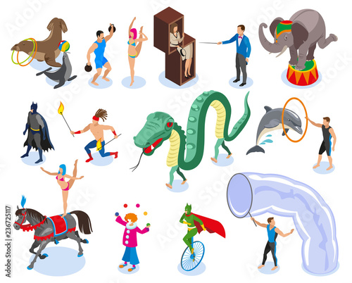 Performers And Entertainment Icons Set
