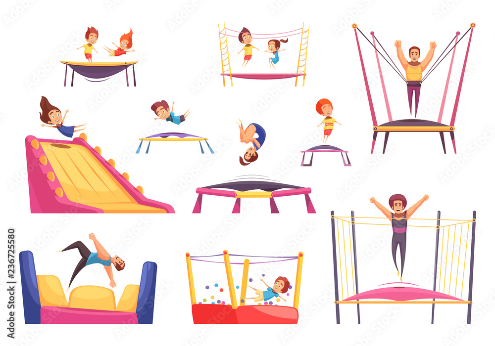 Jumping Trampolines Essentials Set Jumping Trampolines Essentials Set