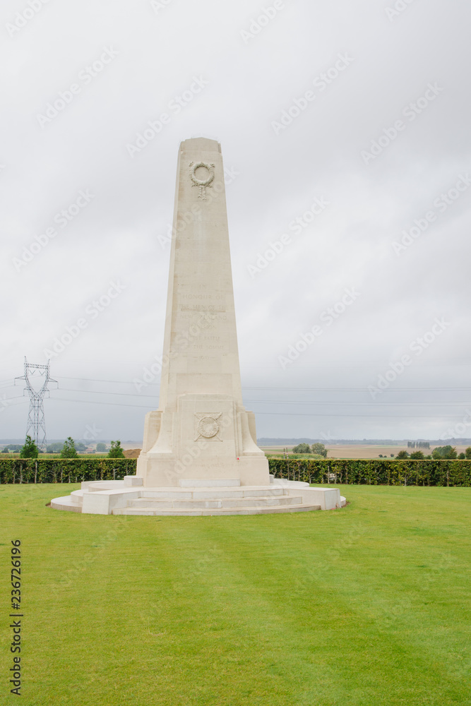 Obraz premium New Zealand memorial of Longueval
