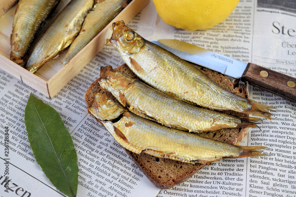 Kieler Sprotten StockFoto Adobe Stock