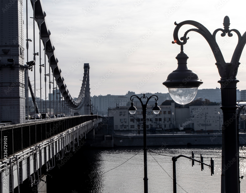 Fototapeta premium bridge in Moscow