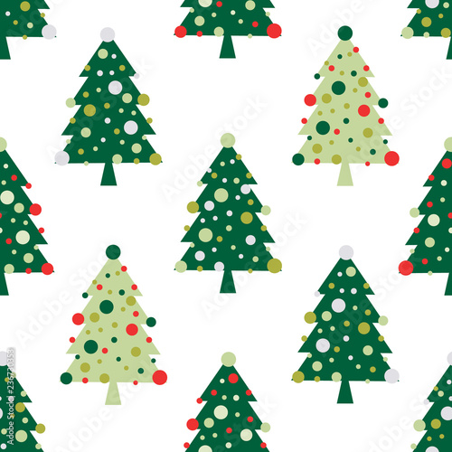 Christmas seamless pattern, raster version