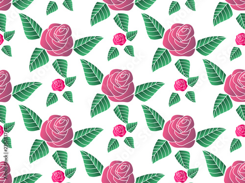 Rose pattern2 photo