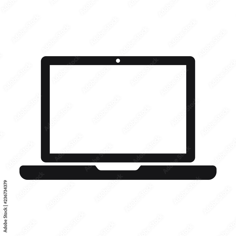 laptop icon vector laptop icon vector