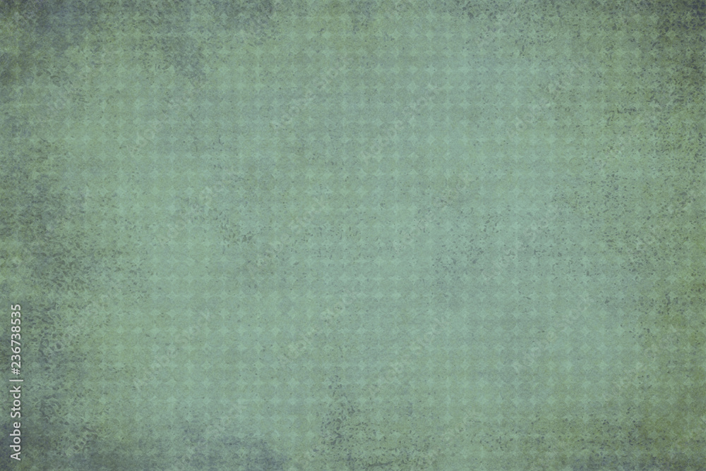 Vintage green  geometrical background with circles