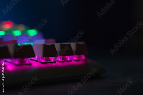 keyboard tastatur rgb color