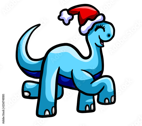 Happy Christmas Dinosaur