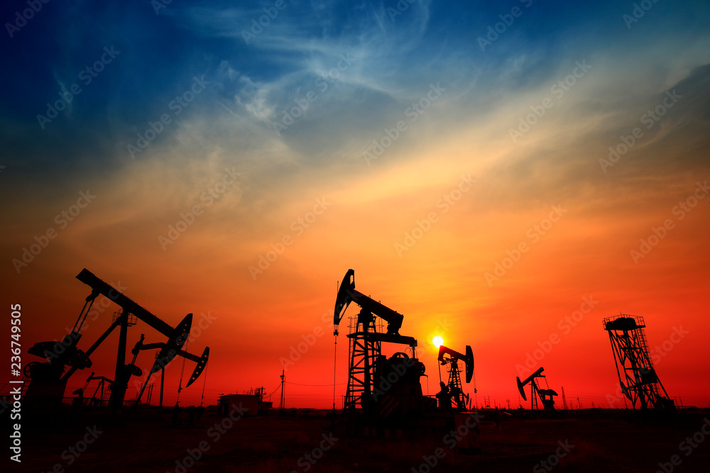 The oil pump, industrial equipment The oil pump, industrial equipment