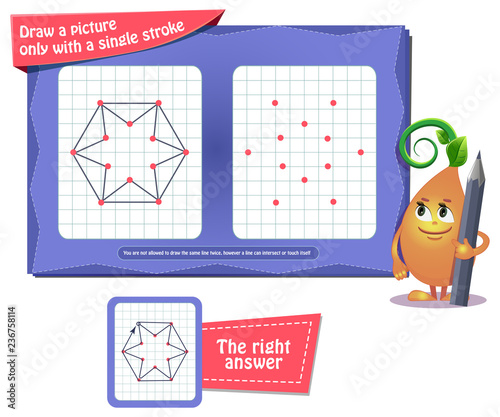 coloring book single stroke