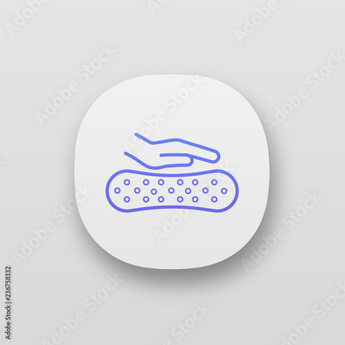 Latex mattress material app icon