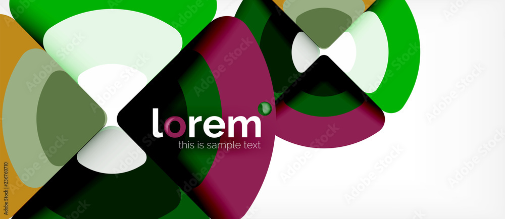 Circles and triangles design abstract background Circles and triangles design abstract background