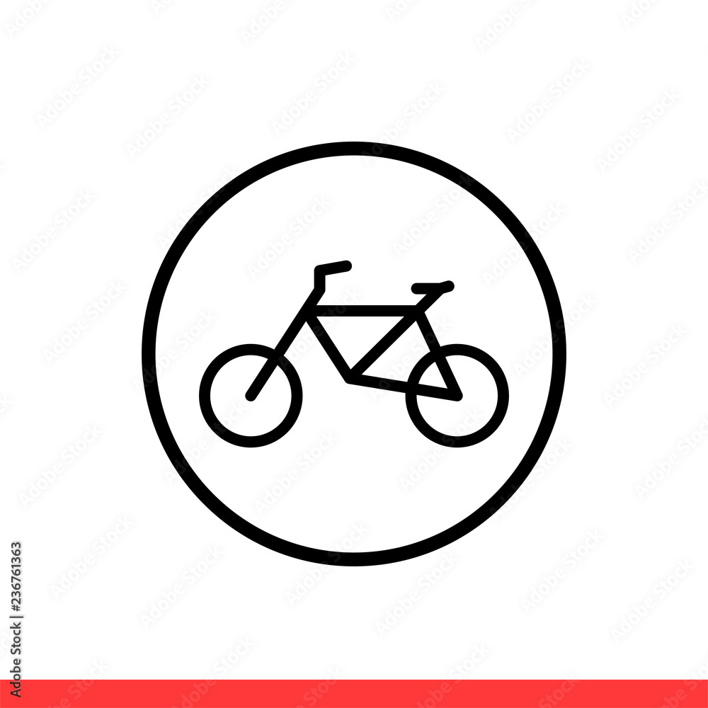 Bicycle icon vector, Bike symbol Bicycle icon vector, Bike symbol