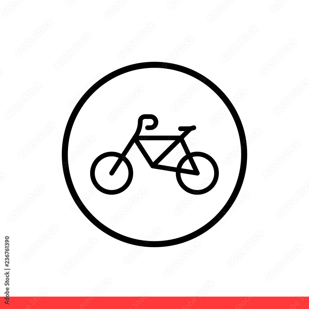 Bicycle icon vector, Bike symbol Bicycle icon vector, Bike symbol