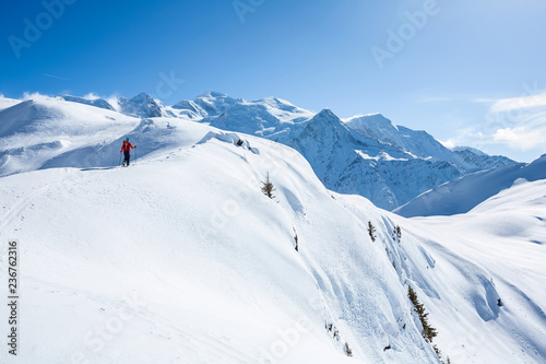  Ski Touring in Alps  Chamonix.