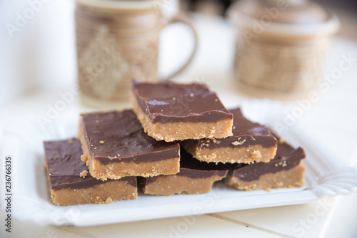 homemade nut chocolate candy bars