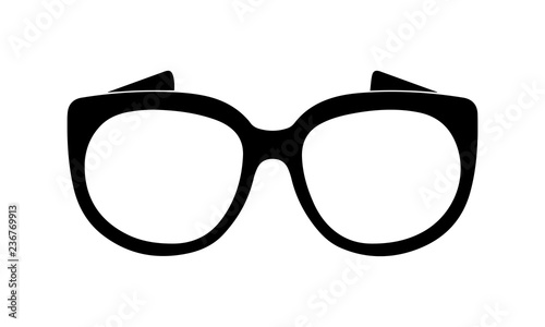 Black Glasses Vector