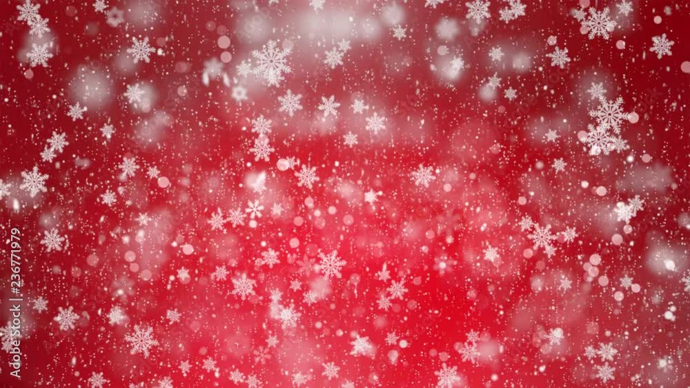Red White Snow Snowflakes Frame Background. Snow Snowfall Snowflake Particles Seamlessly Loop Black Alpha Green Screen Animation Red White Snow Snowflakes Frame Background. Snow Snowfall Snowflake Particles Seamlessly Loop Black Alpha Green Screen Animation