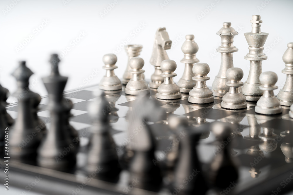 Chess business concept, leader teamwork & success Chess business concept, leader teamwork & success