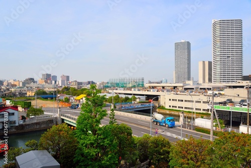 横浜卸売市場の景色