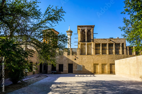 Dubai Al Bastakiya Al Fahidi Historical Neighbourhood Yard