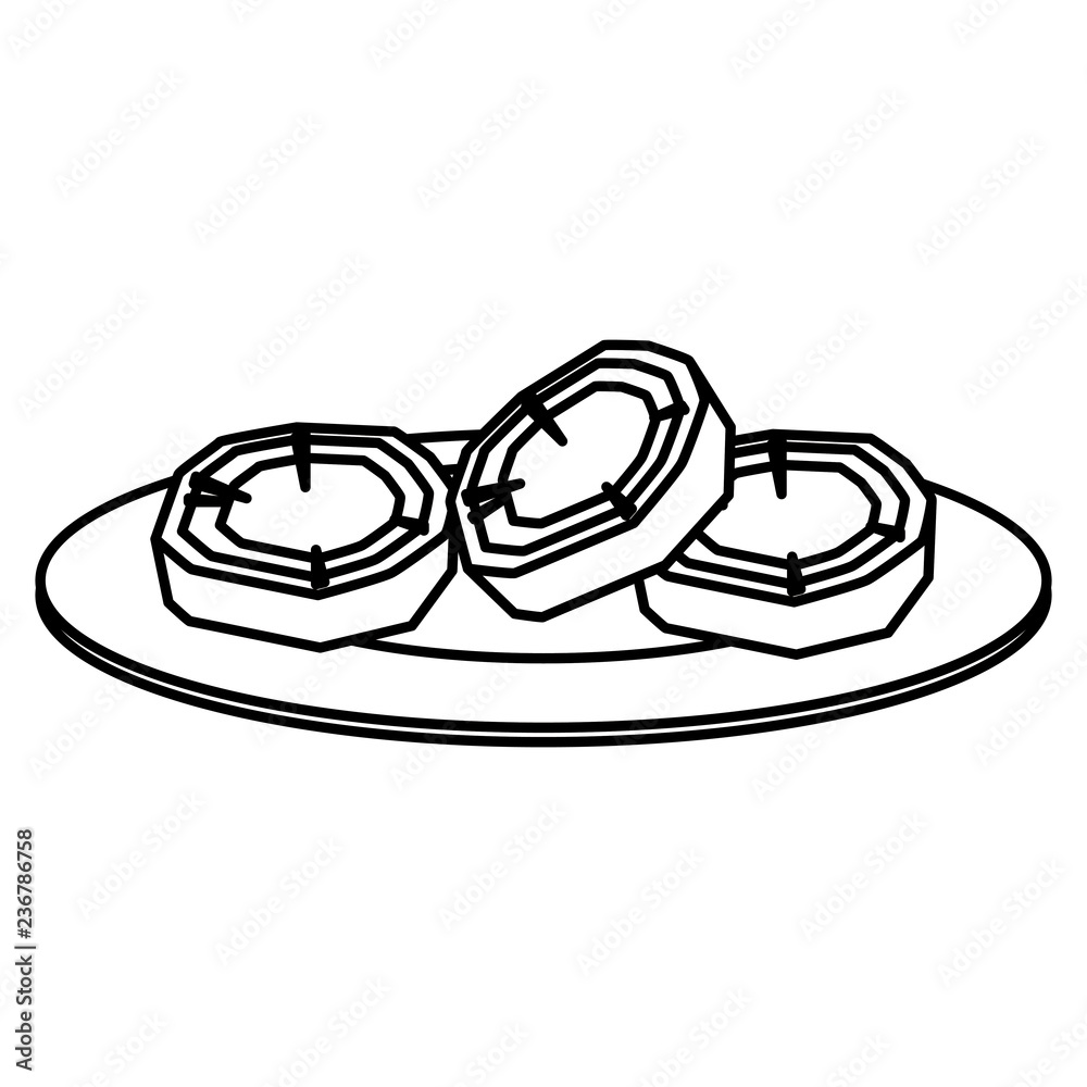 Obraz premium Sweet potatoes design