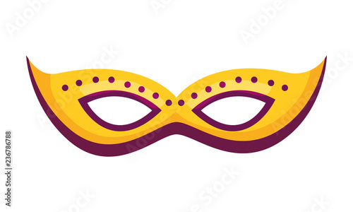 mask carnival celebration icon © Gstudio