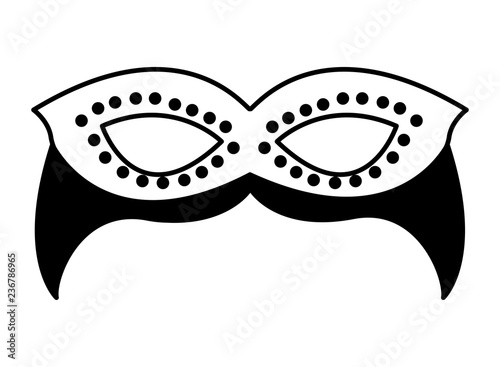 mask carnival celebration icon