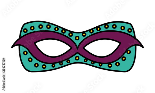 mask carnival celebration icon