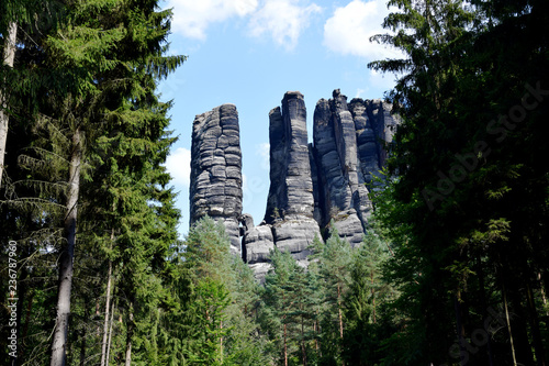 Affensteine in der Sächsischen Schweiz photo