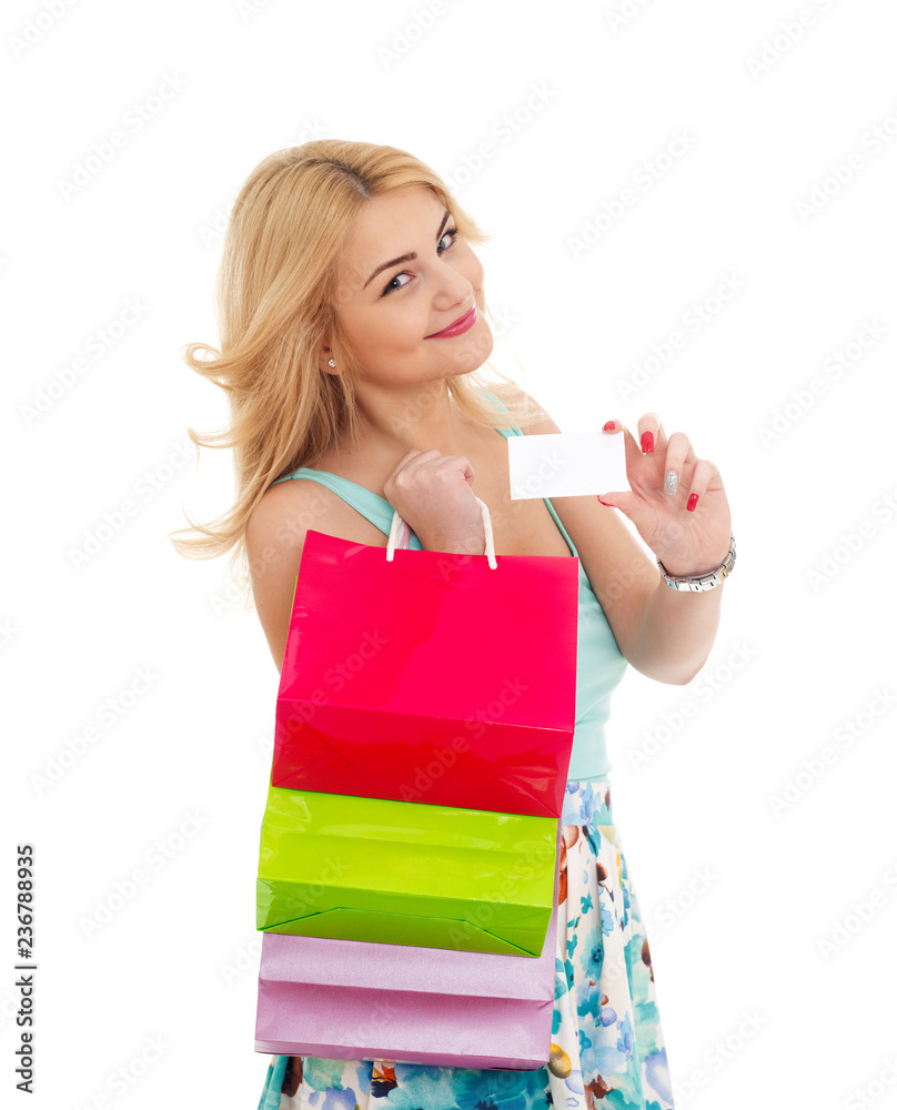 Shopping girl