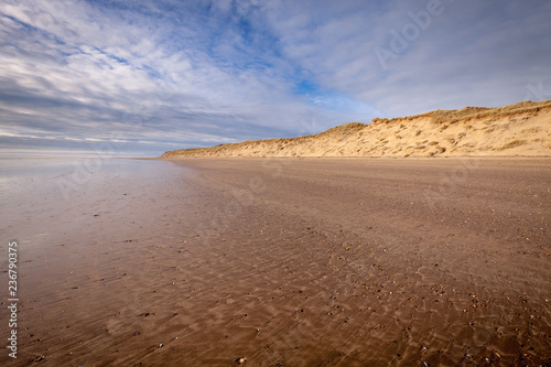 Vast open sandy beach - Crow point  Devon