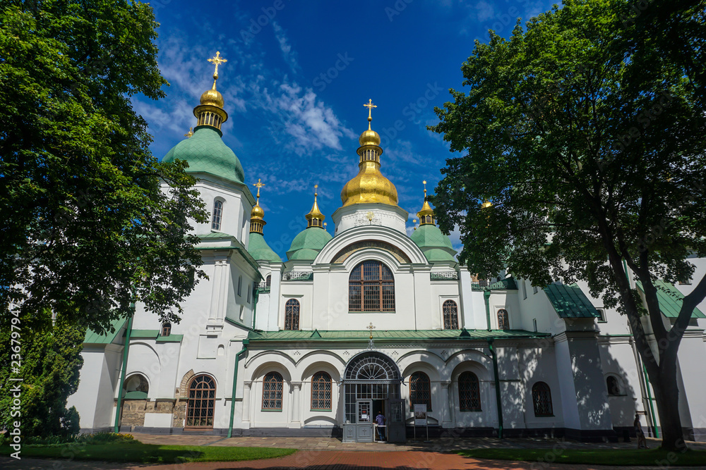 Kiev Saint Sophia's Cathedral Entrance Kiev Saint Sophia's Cathedral Entrance