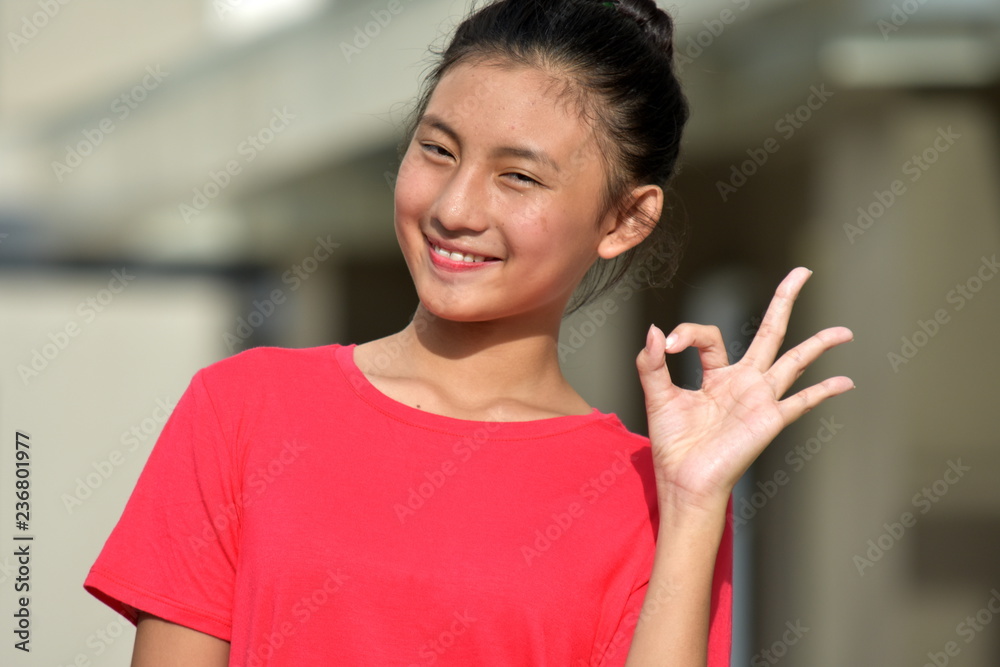 Okay Teenager Girl Okay Teenager Girl