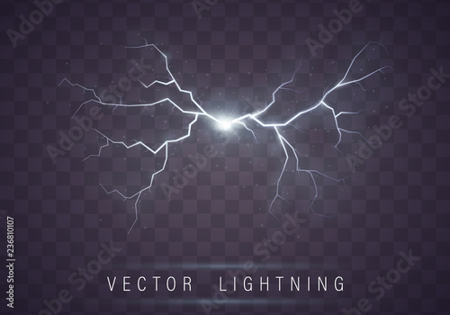 Lightning flash bolt
