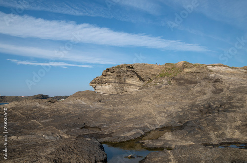 海岸の岩礁