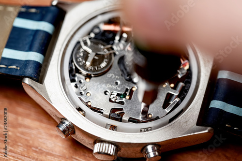 Electronic watch repair