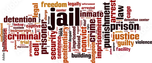Jail word cloud