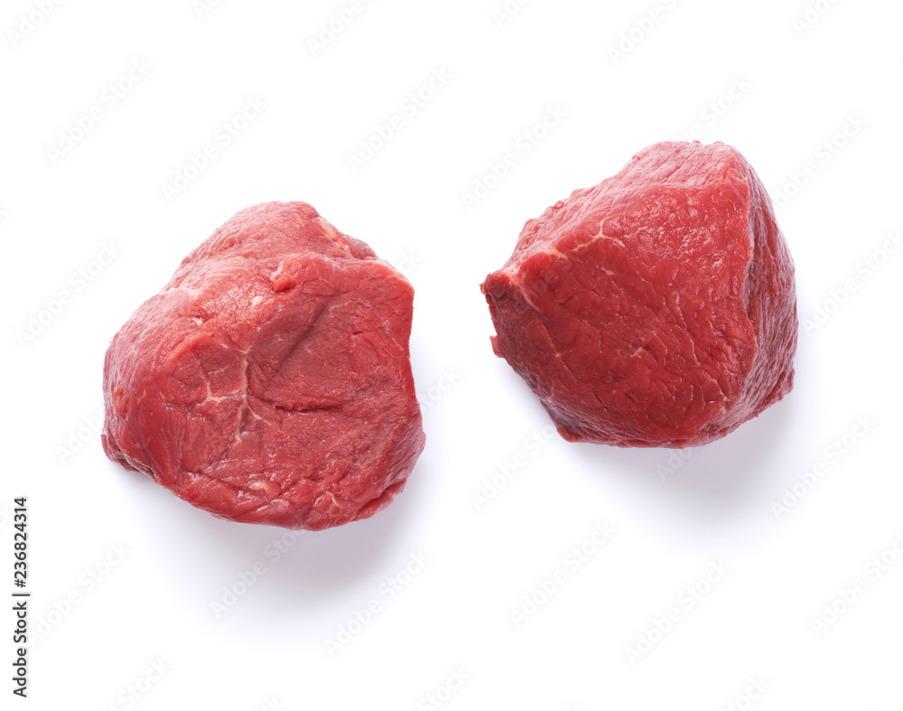 Obraz premium Raw fillet steak