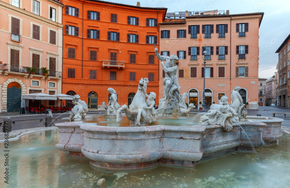 Rome. Navona Square. Piazza Navona.