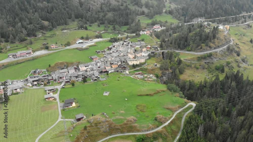 The town of Bourg Saint Pierreto
