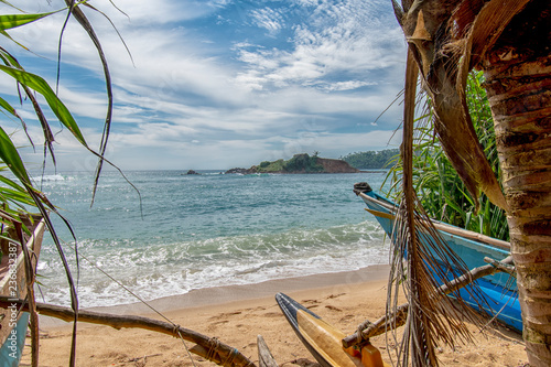 Obraz na płótnie beautiful beaches of sri lanka w salonie