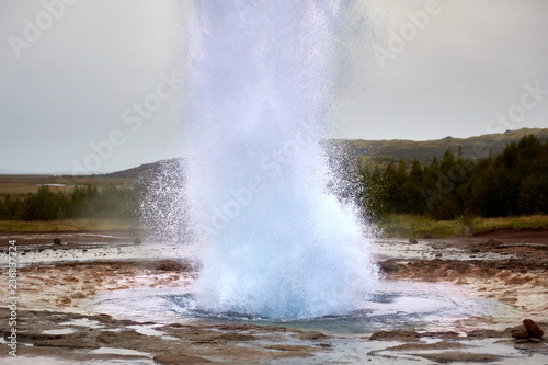 Strokkur Geyser, Iceland's Golden Ring