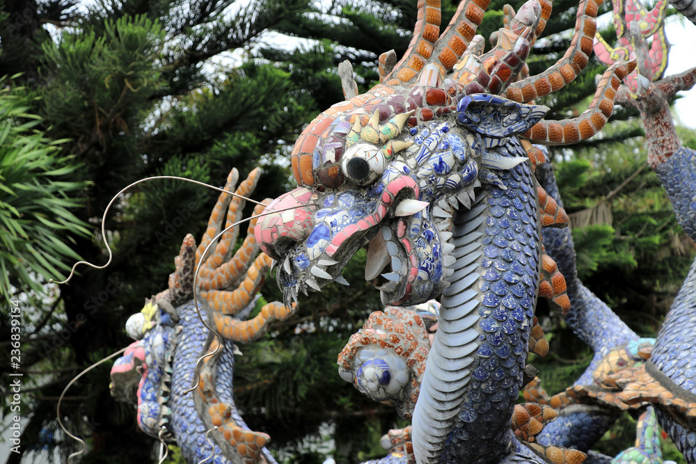 Obraz premium Dragon fountain in Hoi An - Vietnam
