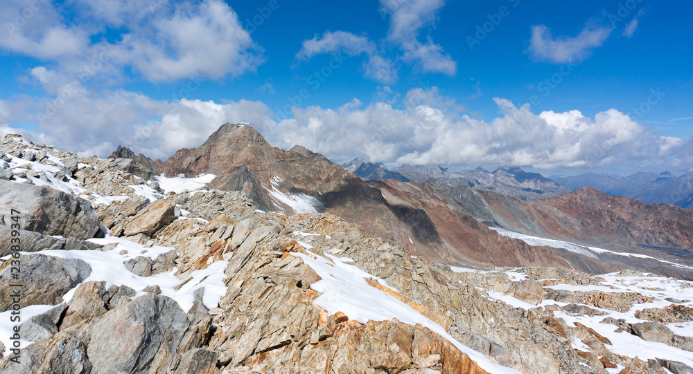 Mountain landscape in Europe Alps mountains Mountain landscape in Europe Alps mountains