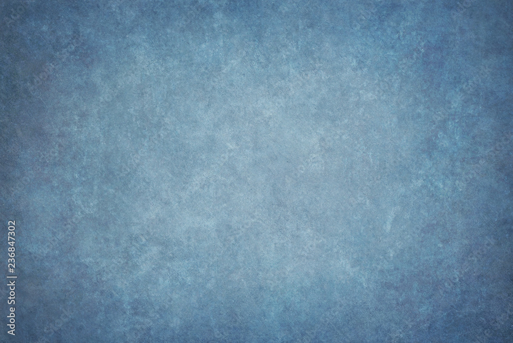 Blue painted canvas or muslin fabric cloth studio backdrop Blue painted canvas or muslin fabric cloth studio backdrop