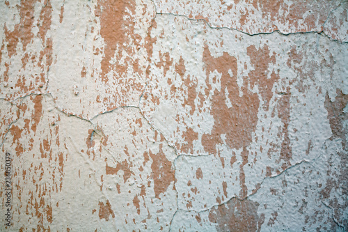Texture of old cracked wall. 